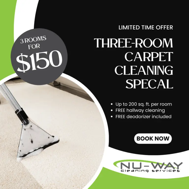 NU-WAY 3 ROOM CLEANING SPECIAL